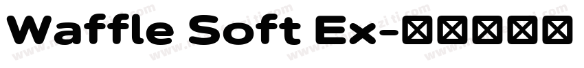 Waffle Soft Ex字体转换